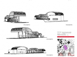 Stazione attrezzata autobus extraurbani-parcheggio di scambio Santa Colomba (Stadio)