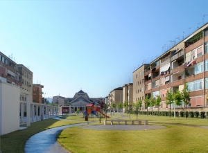 Spazi sociali al Rione Libertà, inaugurata la Spina Verde